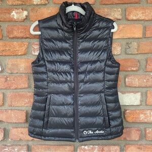 Black Puffer Vest OSC Size Small